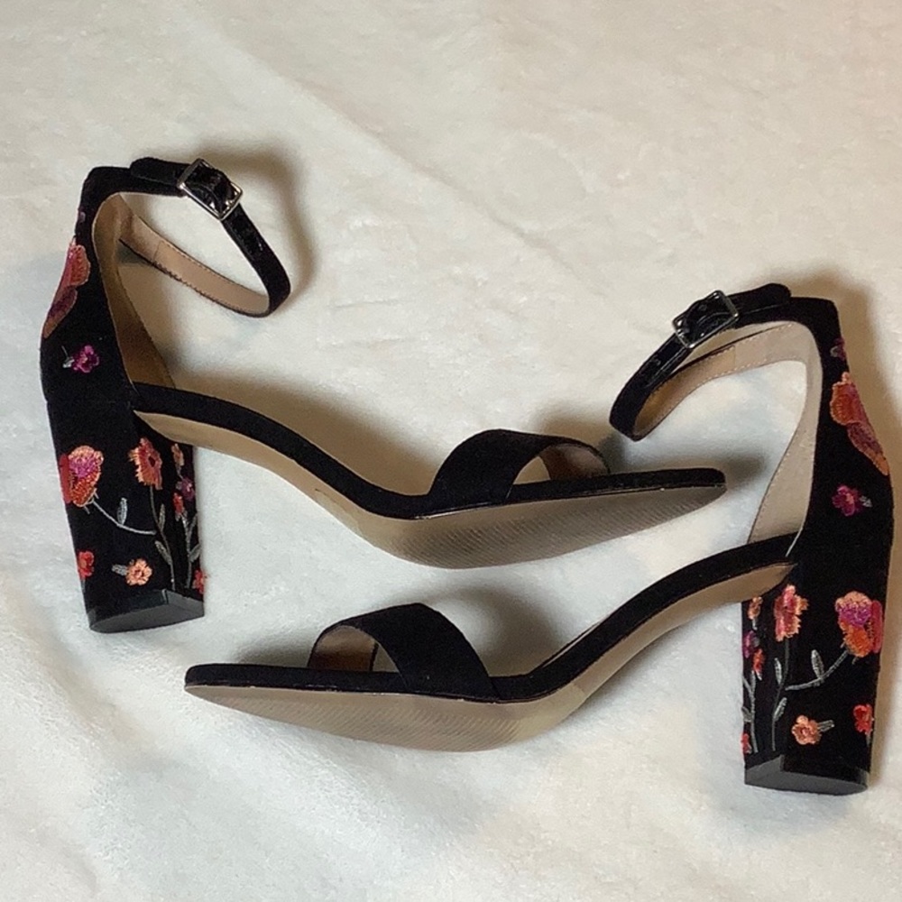 INC Kivah Black Sandals Size7.5